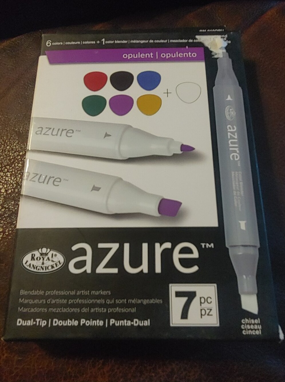 Azure Dual-Tip Art Marker - Purple